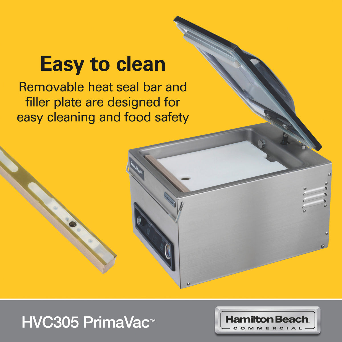 Hamilton Beach PrimaVac 305 kammervakuumpakker HVC305-CE
