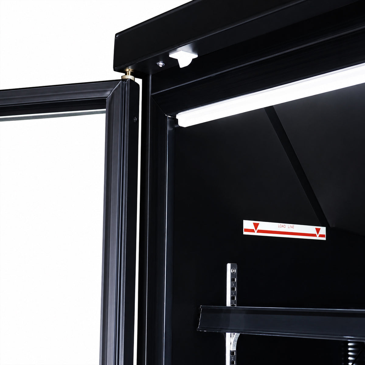 Fryseskap 1 glassdør JDE-600F BL, sort, 750x710x2003 mm – bilde 10