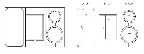 Koketopp - sidebord BEHA D - 230V - 400V - 6,0kW