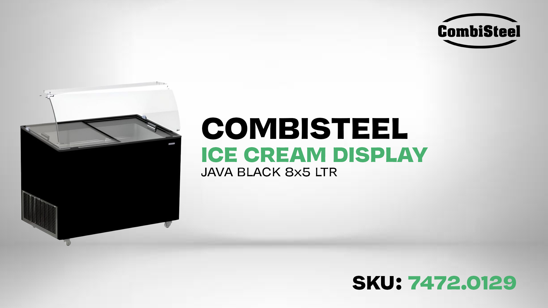 Iskrem display tenerife sort 10x5 ltr