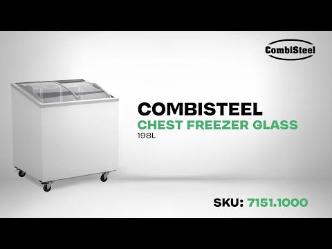 Fryseboks med glasslokk 198L, 767x659x879 mm – bilde 14