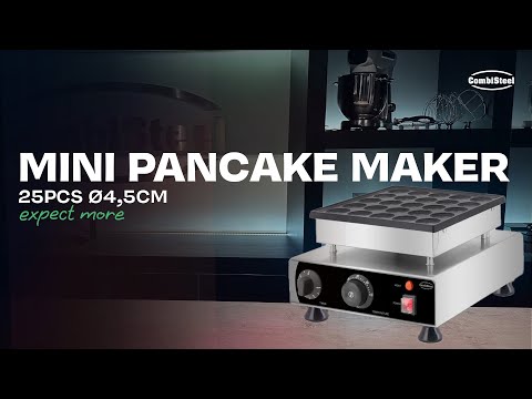 MINI PANNEKAKEMAKER 25STK Ø4,5CM