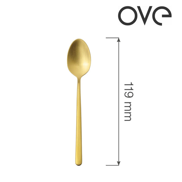 Amarone Gold kaffeskje, OVE, 119 mm, Min. kjøp: 12 - for Storkjøkken - XL - Storkjøkken