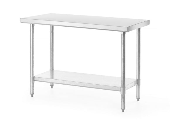 Arbeidsbenk frittstående, 1200x600X (H) 880mm - for Storkjøkken - XL - Storkjøkken