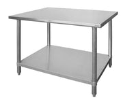 Arbeidsbenk frittstående, 1400x600X (H) 880mm - for Storkjøkken - XL - Storkjøkken