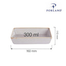 Askegrå skål, 160x110mm, Min. kjøp: 6 - for Storkjøkken - XL - Storkjøkken