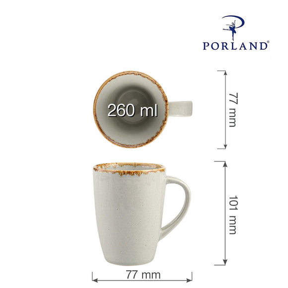 Askensfarget krus, 260 ml, Min. kjøp: 6 - for Storkjøkken - XL - Storkjøkken