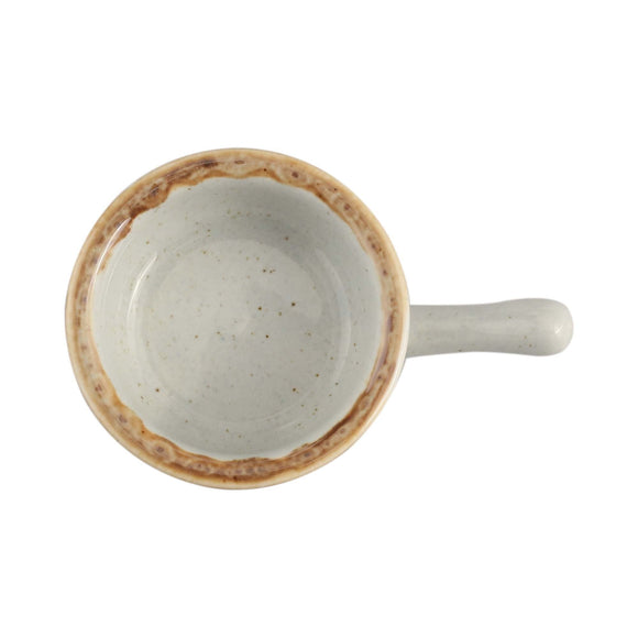 Askensfarget miniskål med håndtak, 60 mm, Min. kjøp: 6 - for Storkjøkken - XL - Storkjøkken