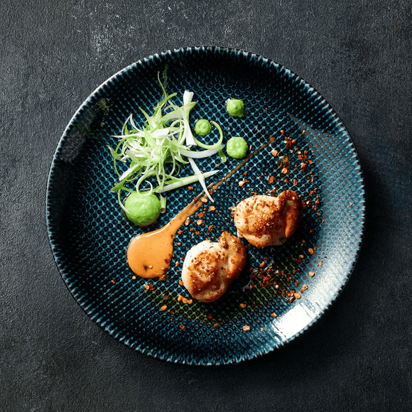 Astro Metallic Blå Coupé - skilt, 290 mm, Min. kjøp: 6 - for Storkjøkken - XL - Storkjøkken