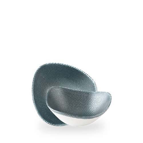 Astro Metallic Blå Trekantskål, 190 mm, Min. kjøp: 6 - for Storkjøkken - XL - Storkjøkken