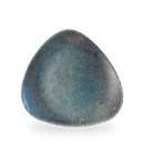 Astro metallisk blå trekantplate, 270 mm, Min. kjøp: 6 - for Storkjøkken - XL - Storkjøkken