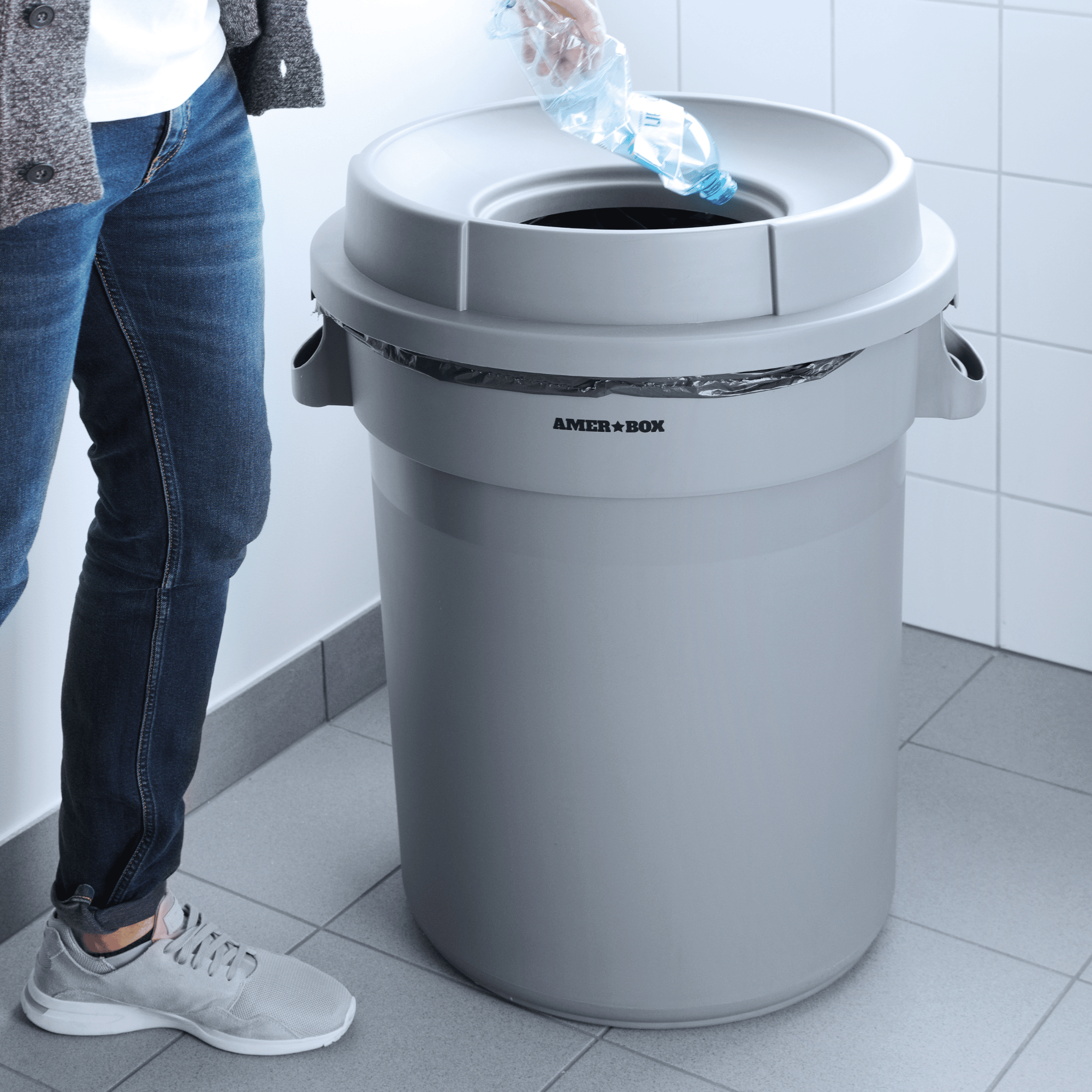 Avfallsbeholder 120L, 580x(H)700mm, Min. kjøp: 1 - for Storkjøkken - XL - Storkjøkken