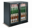 Backbar cooler sort 2 dører - for Storkjøkken - XL - Storkjøkken