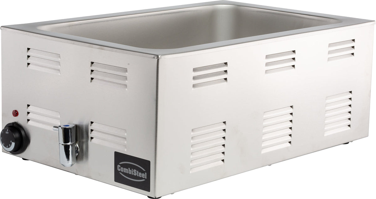Bain - marie med kranne - for Storkjøkken - XL - Storkjøkken