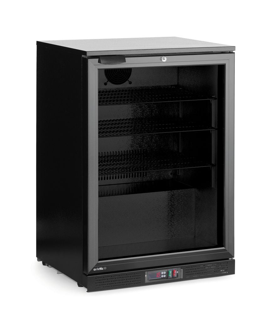 Bakbordskjøleskap enkeldørs, 105L, 220 - 240V/120W, 600x530x(H)870mm - for Storkjøkken - XL - Storkjøkken