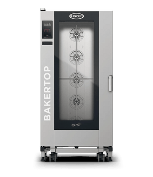 Bakertop Big One tralleovn 16 600x400 med tralle, høyrehengslet - for Storkjøkken - XL - Storkjøkken