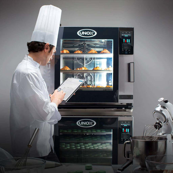 Bakertop Big Plus Tralleovn 16 600x400 med tralle, høyrehengslet - 400V3N - for Storkjøkken - XL - Storkjøkken