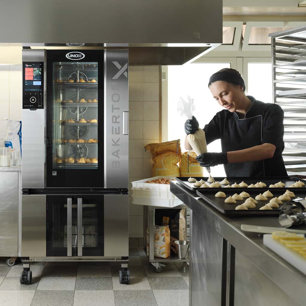Bakertop - X kombidamper 5 600x400 - høyrehengslet (HUSK XUC199) - for Storkjøkken - XL - Storkjøkken