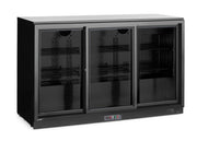 Bakkjøleskap med trippel skyvedører, 308L, 220 - 240V/160W, 1350x520x(H)865mm - for Storkjøkken - XL - Storkjøkken