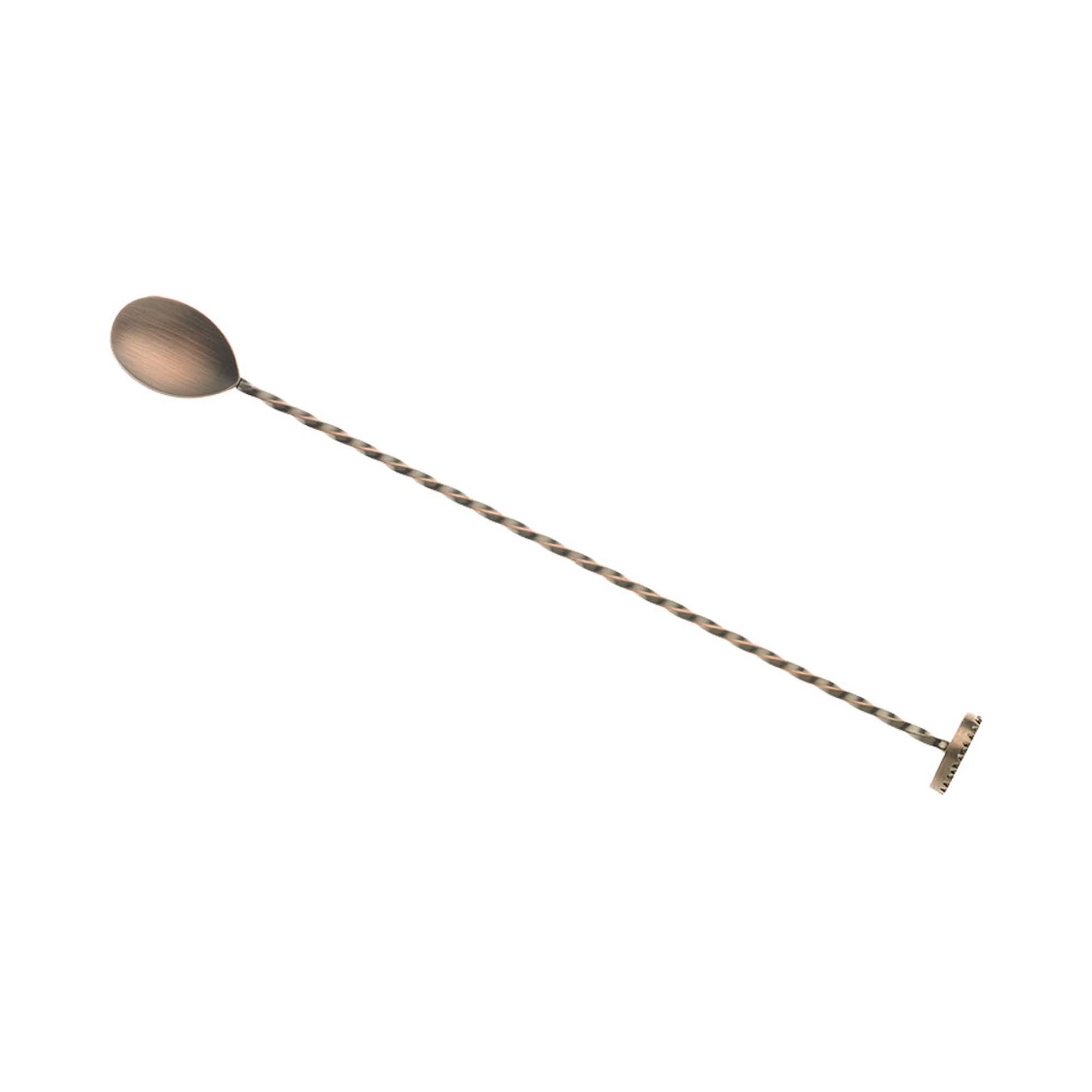 Barskje med muddler, 300 mm, antikk kobber, Barfly - for Storkjøkken - XL - Storkjøkken
