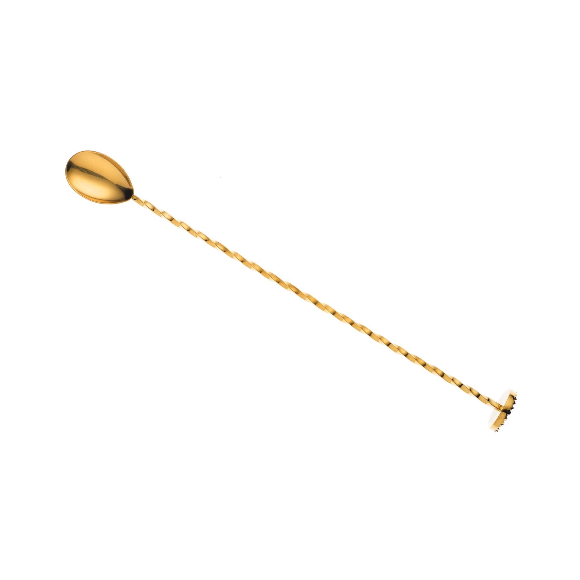 Barskje med muddler, 300 mm, forgylt, Barfly - for Storkjøkken - XL - Storkjøkken