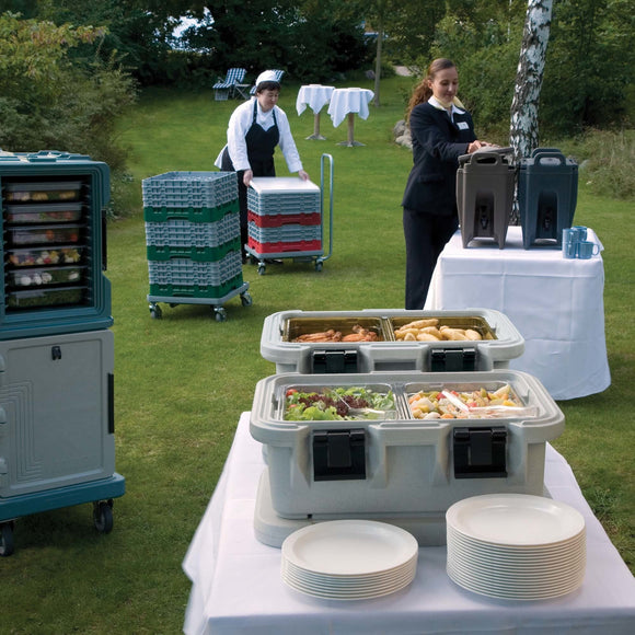 Basisstativ Amerbox, 500x500x(H)100 mm Maks. glasshøyde 70 mm, rød - for Storkjøkken - XL - Storkjøkken