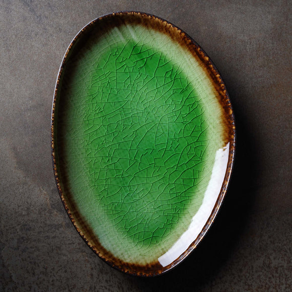 Beryl organisk formet tallerken, 270x190mm, Min. kjøp: 3 - for Storkjøkken - XL - Storkjøkken