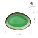 Beryl organisk formet tallerken, 270x190mm, Min. kjøp: 3 - for Storkjøkken - XL - Storkjøkken