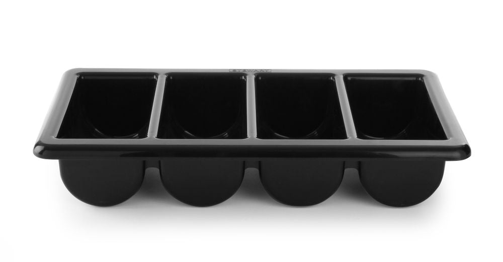 Bestikkbrett, svart, 530x325x (H) 100mm - for Storkjøkken - XL - Storkjøkken