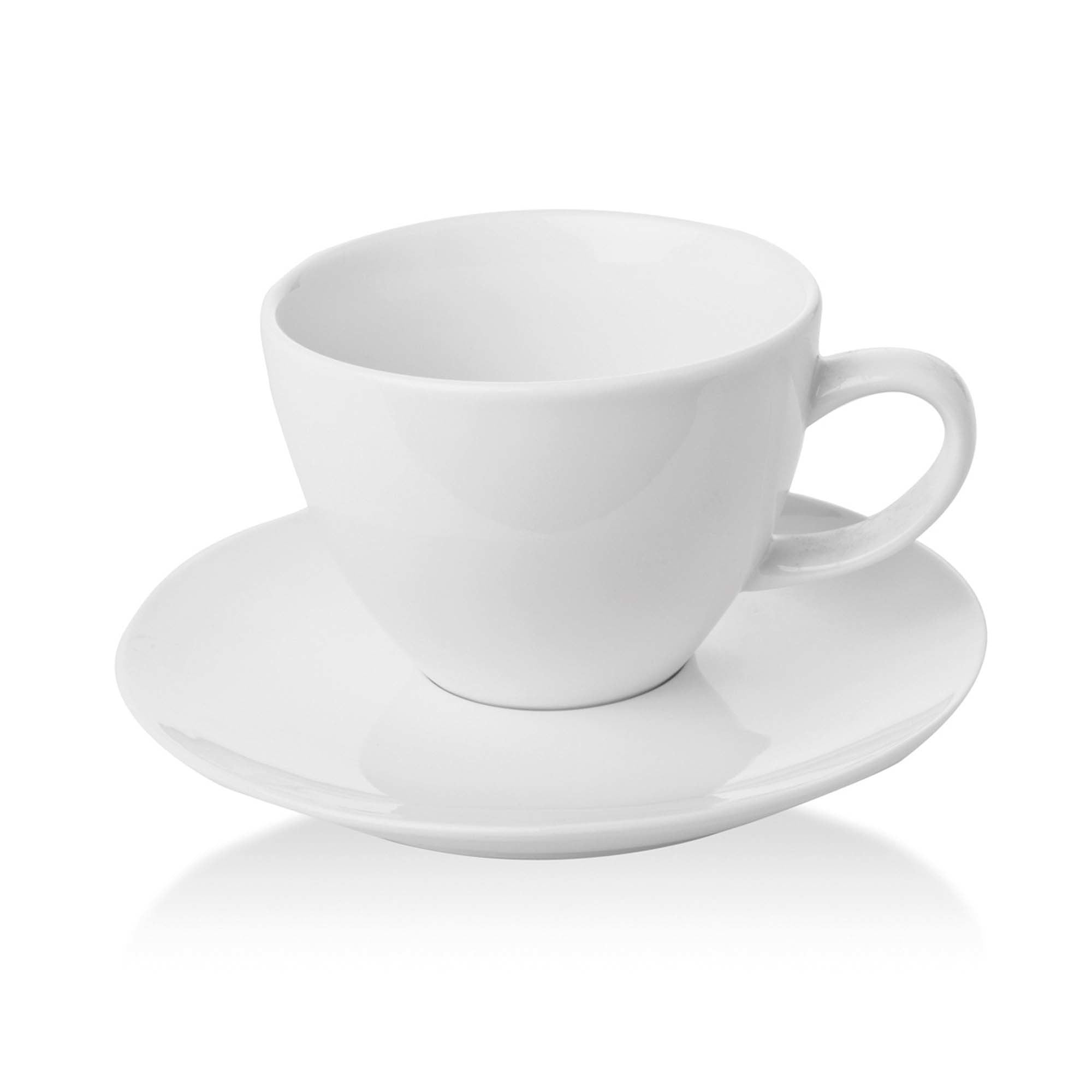 Bianco elegant kopp med skål, 230 ml, Min. kjøp: 6 - for Storkjøkken - XL - Storkjøkken