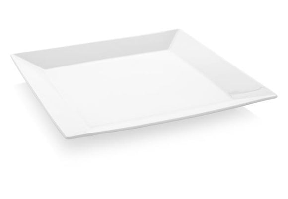 Bianco firkantet flat tallerken, 260x260mm, Min. kjøp: 1 - for Storkjøkken - XL - Storkjøkken