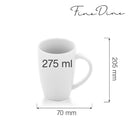 Bianco Paris - krus, 275 ml, Min. kjøp: 6 - for Storkjøkken - XL - Storkjøkken