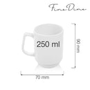 Biano stabelbart krus, 250 ml, Min. kjøp: 6 - for Storkjøkken - XL - Storkjøkken