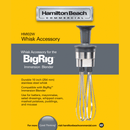 BigRig vispetilbehør, 490x110mm - for Storkjøkken - XL - Storkjøkken