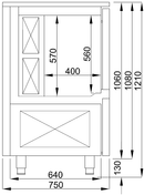 Blastchiller 7x 1/1gn - for Storkjøkken - XL - Storkjøkken