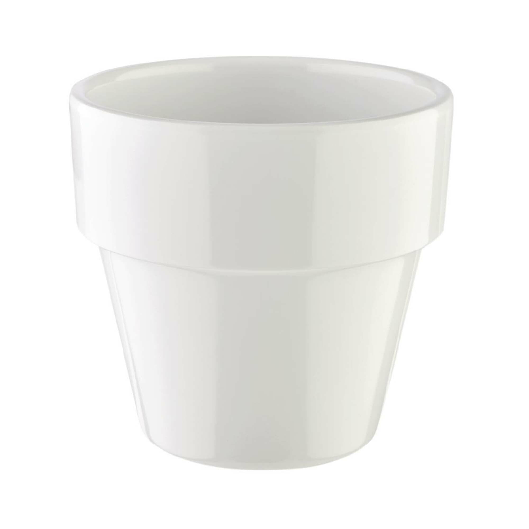 Blomsterpotte - 9 x 9 cm Høyde 8,5 cm Volum 0,3 l - for Storkjøkken - XL - Storkjøkken