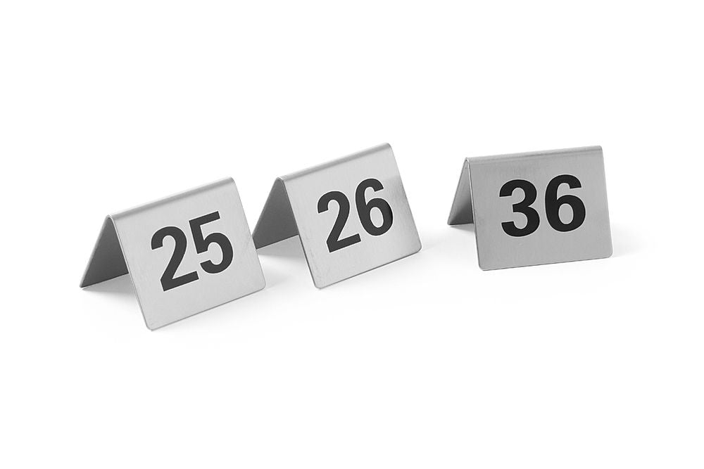 Bord nummer, tall 49 - 60, 50x35x (h) 40mm - for Storkjøkken - XL - Storkjøkken