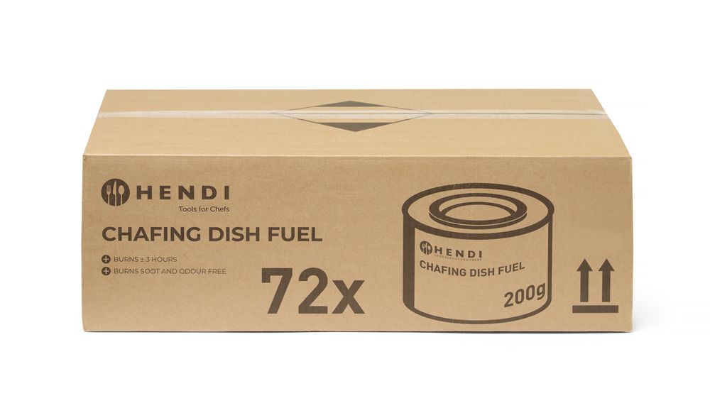 Brennpasta til Chafing Dish - 72 stk i esken - for Storkjøkken - XL - Storkjøkken