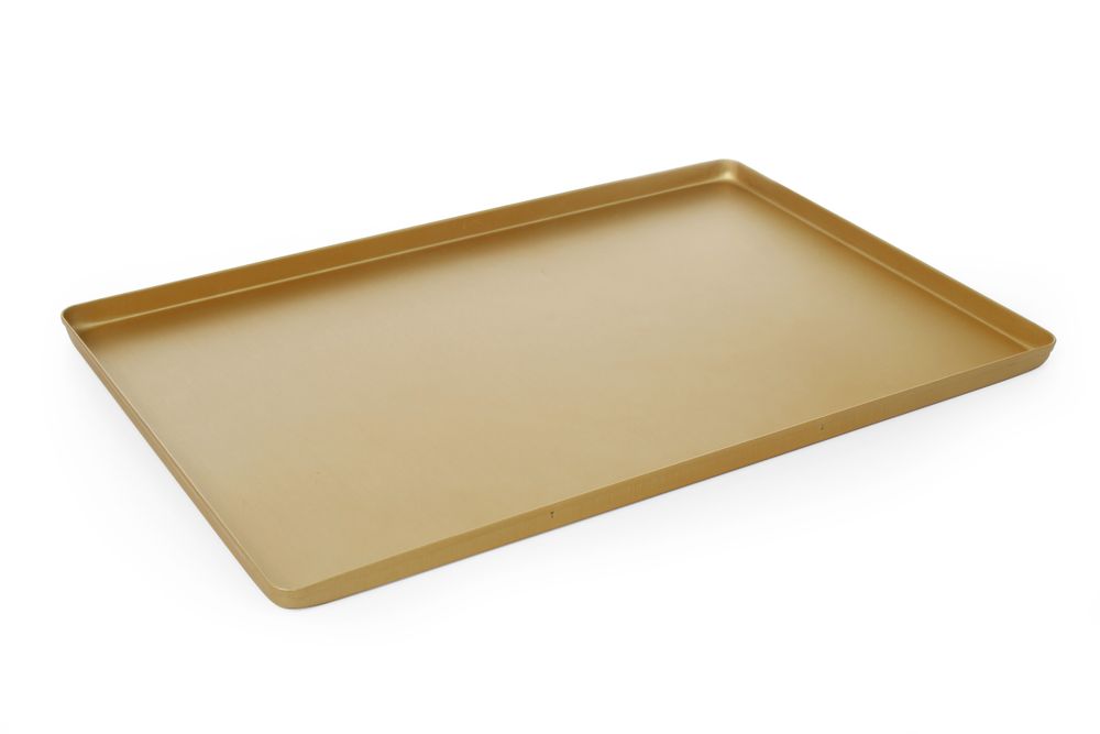 Brett for kvernet kjøtt i aluminium, 400x300x (H) 20mm - for Storkjøkken - XL - Storkjøkken