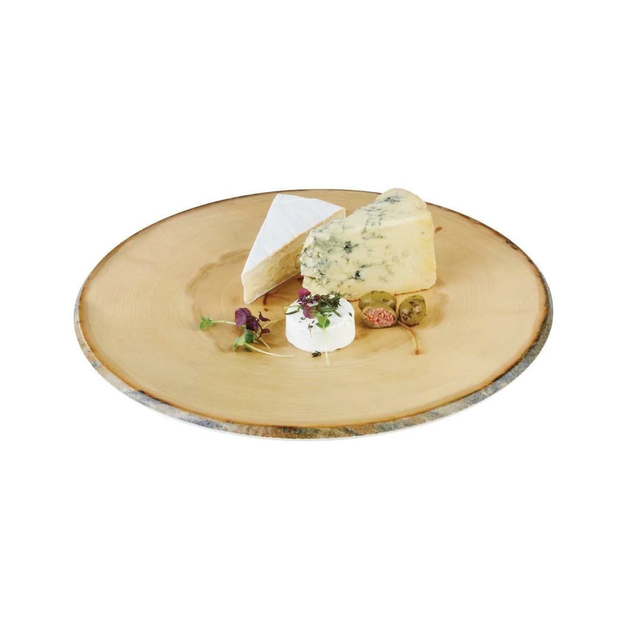 Brett - TRE - Ø 35 cm, h: 3 cm - for Storkjøkken - XL - Storkjøkken