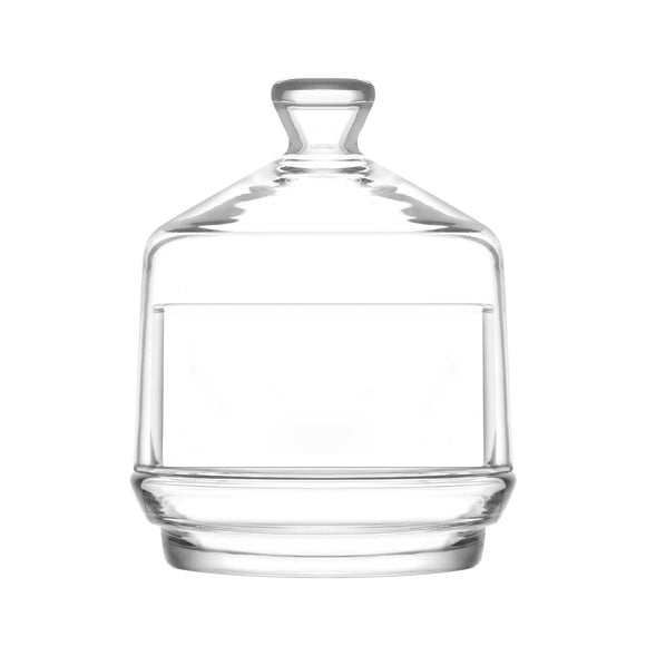 Brighton glassbeholder med lokk 285 ml, LAV - for Storkjøkken - XL - Storkjøkken