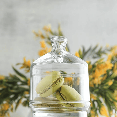 Brighton glassbeholder med lokk 285 ml, LAV - for Storkjøkken - XL - Storkjøkken