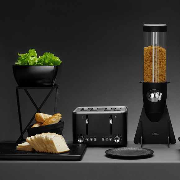 Brødpose/kurv, svart, 170 x (H) 150 mm - for Storkjøkken - XL - Storkjøkken