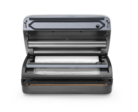 Budget Line båndvakuumpakkemaskin med rullemater, HENDI, Budget Line, 385x205x(H)95mm - for Storkjøkken - XL - Storkjøkken