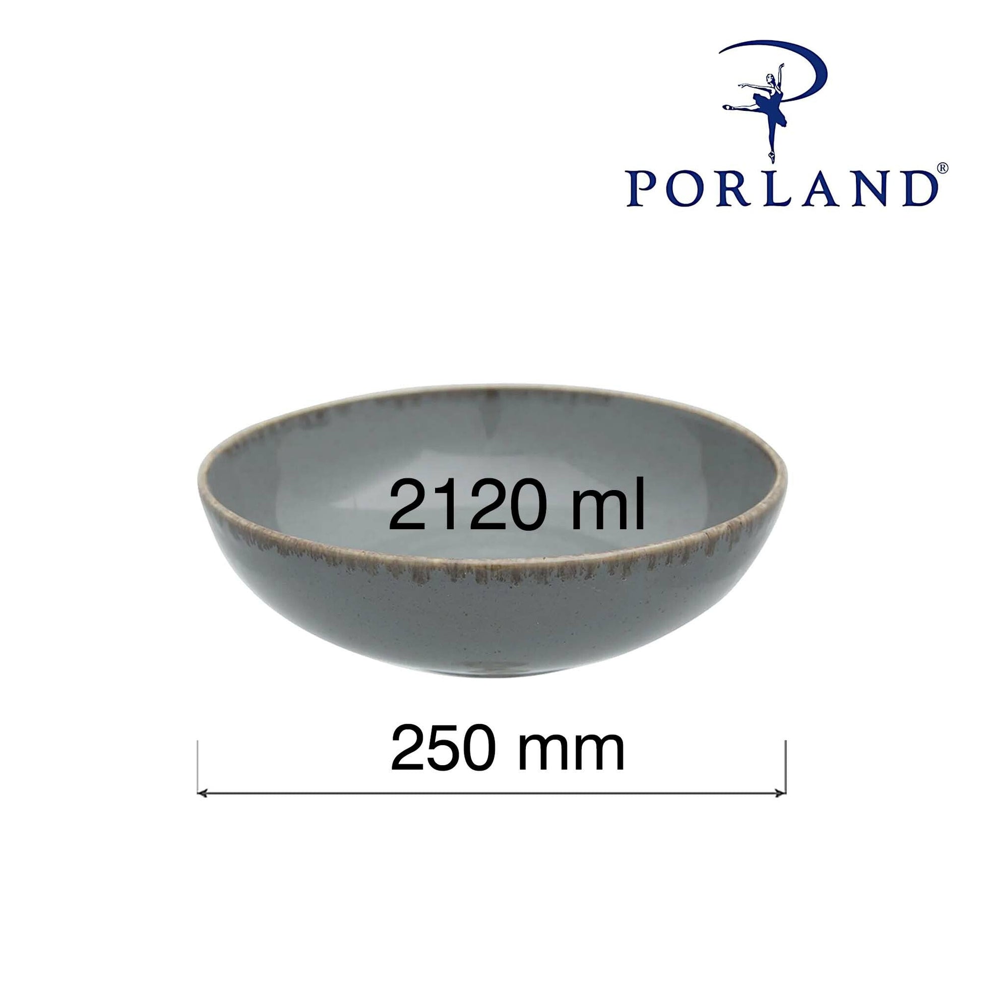 Buffetbolle stein, 250 mm - for Storkjøkken - XL - Storkjøkken