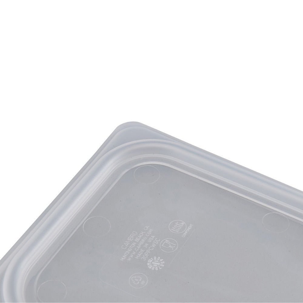 Camwear - tetningsdeksel, kun for GN - beholdere i Camwear - serien og laget av gjennomsiktig polypropylen, 176x325 mm - for Storkjøkken - XL - Storkjøkken