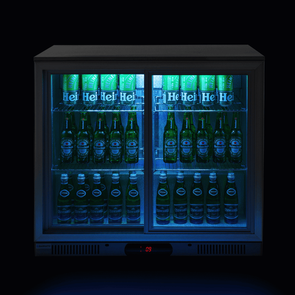 CANDOUR barkjøler 188L med skyvedør, 900x520x(H)835mm - for Storkjøkken - XL - Storkjøkken