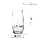 Cantare highballglass, 360 ml, Min. kjøp: 6 - for Storkjøkken - XL - Storkjøkken