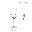 Cantare vinglass, 410 ml, Min. kjøp: 6 - for Storkjøkken - XL - Storkjøkken