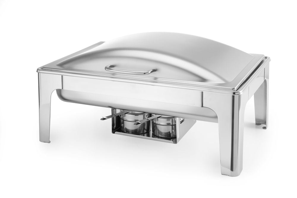 Chafing buffet varmer GN 1/1 Satin matt., 9L, 570x430X (H) 290mm - for Storkjøkken - XL - Storkjøkken